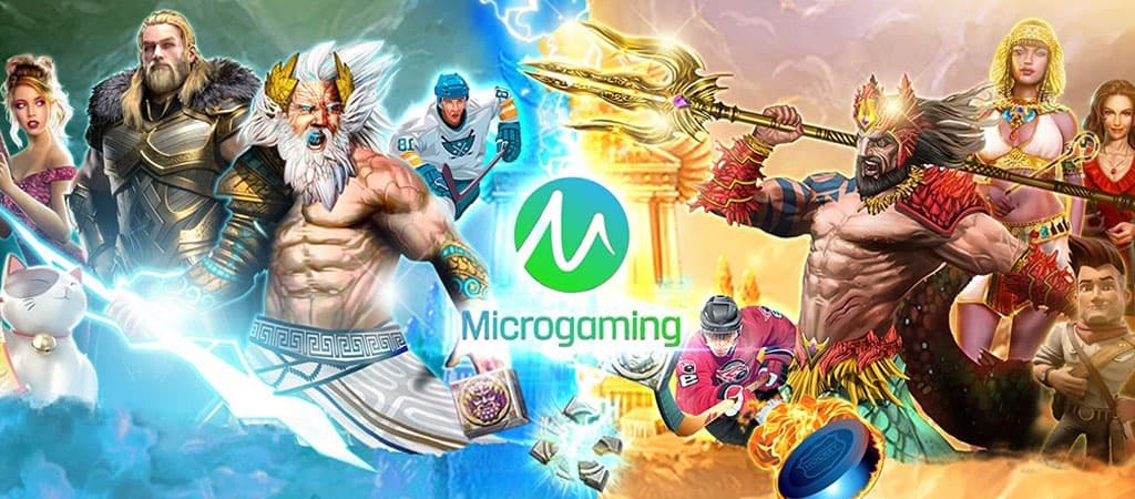 Microgaming játékszolgáltató, Microgaming játékok, Microgaming logó.